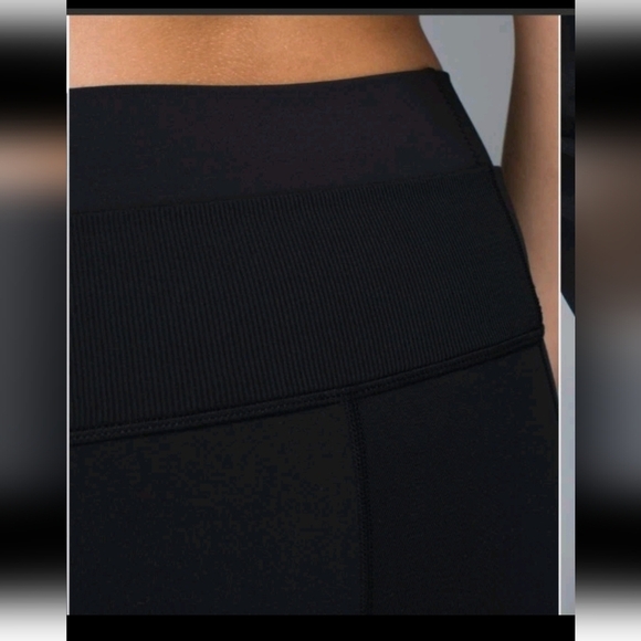 Lululemon Womens Black Straight-Up Athleisure Casual Full-On Luon Pant 6 - Picture 4 of 12